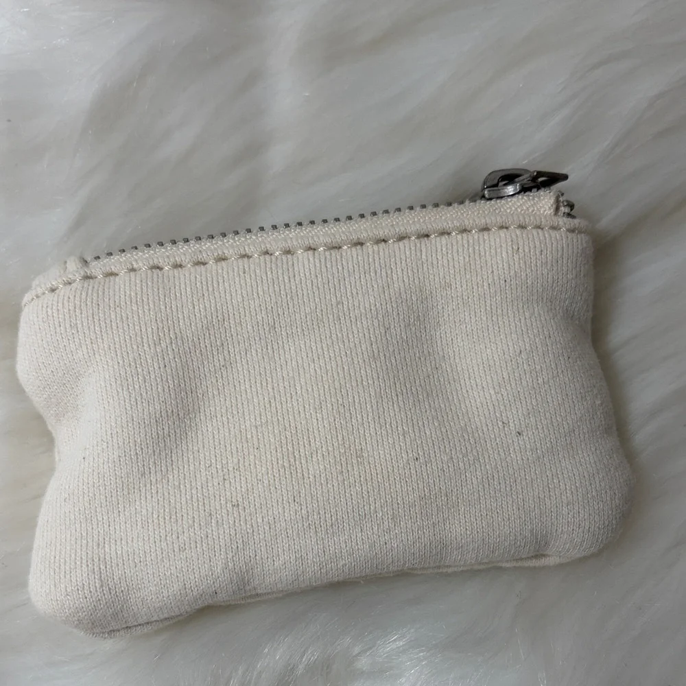 Set of 2 White Ceramic Ladybug Vase John Galt Brandy Melville Coin Pouch
